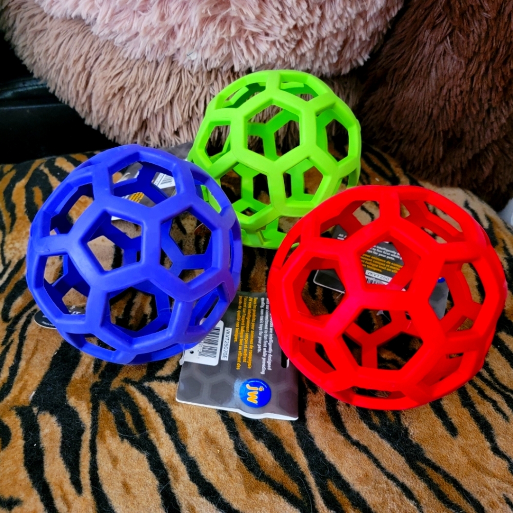 JW Hol-ee Roller Dog Toy Large Various Colors Ea. NEW!